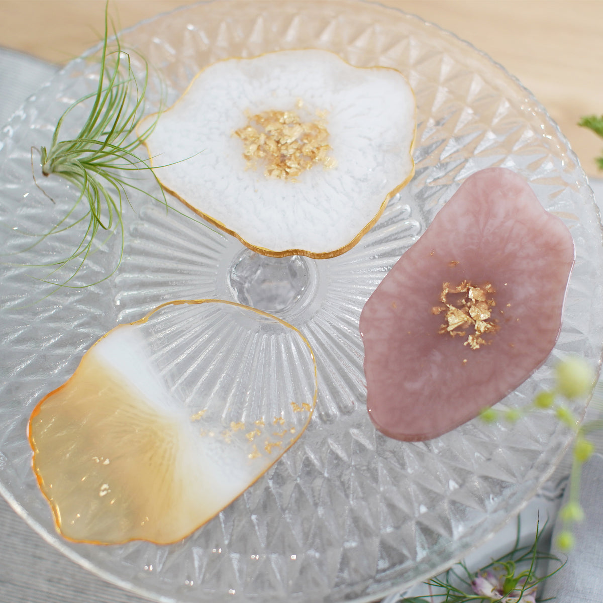 カリグラフィーやアゲートスライスが手作りできる 人気BOXセット【送料無料】