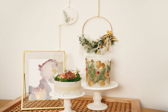 キット制作ストーリー「クリスマスのボタニカルキャンドルキット」