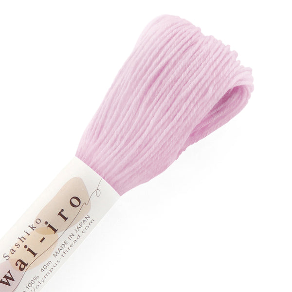刺し子糸 Sashiko Awai-iro（Lilac）/ Olympus – Craftie Home