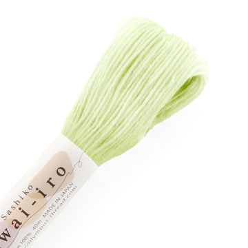 刺し子糸 Sashiko Awai-iro（Lime Yellow）/ Olympus