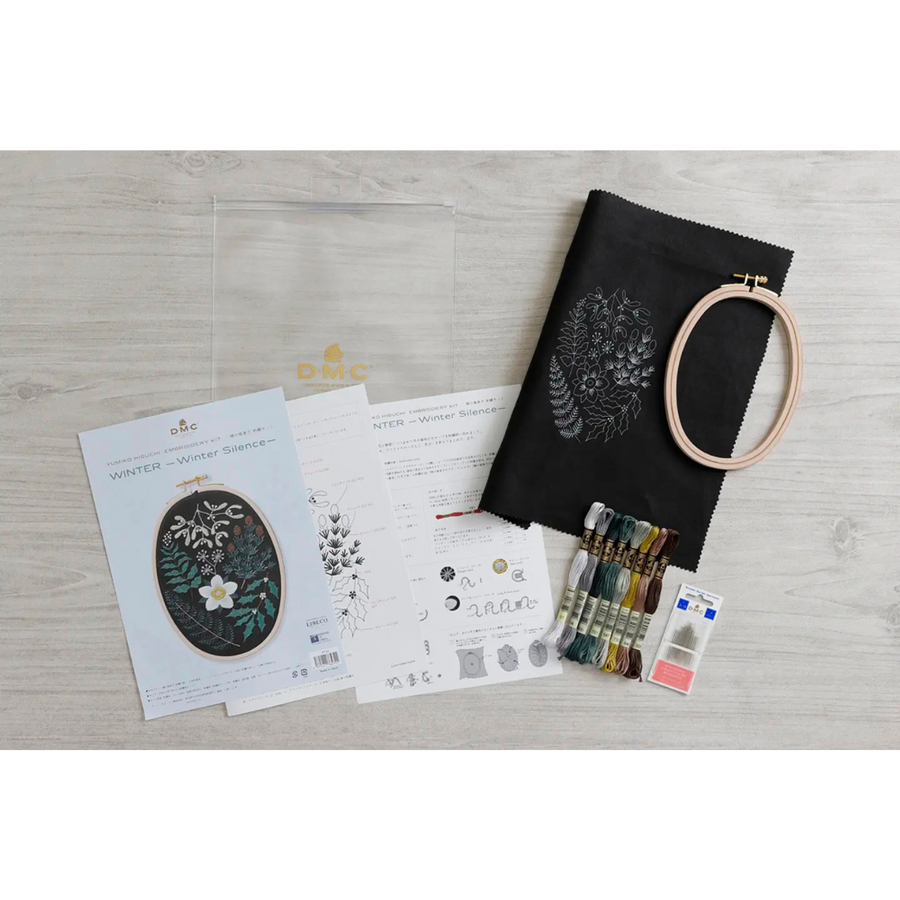 刺繍キット 樋口愉美子 WINTER -Winter silence- / D･M･C