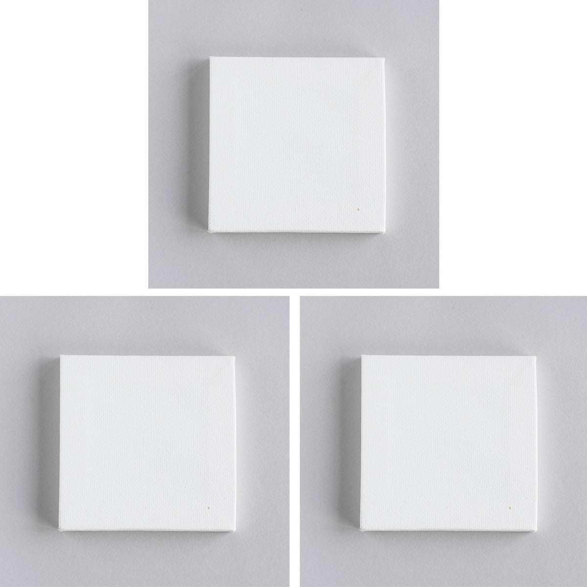 ミニキャンバス3枚セット 7.5cm x 7.5cm