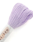 刺し子糸 Sashiko Awai-iro（lavender Sage）/ Olympus