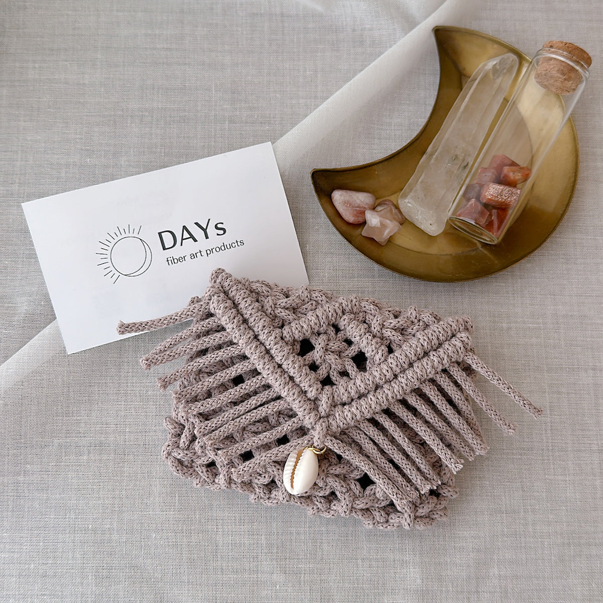 DAYs -fiber craft product- / マクラメカードケースキット – Craftie