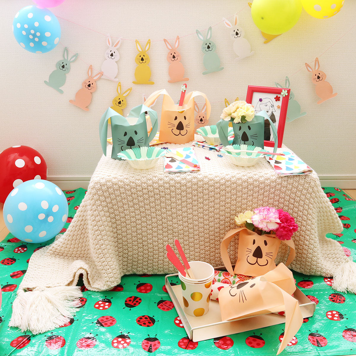 作り方ムービー付き♪8種類の遊べるおうちパーティーキット