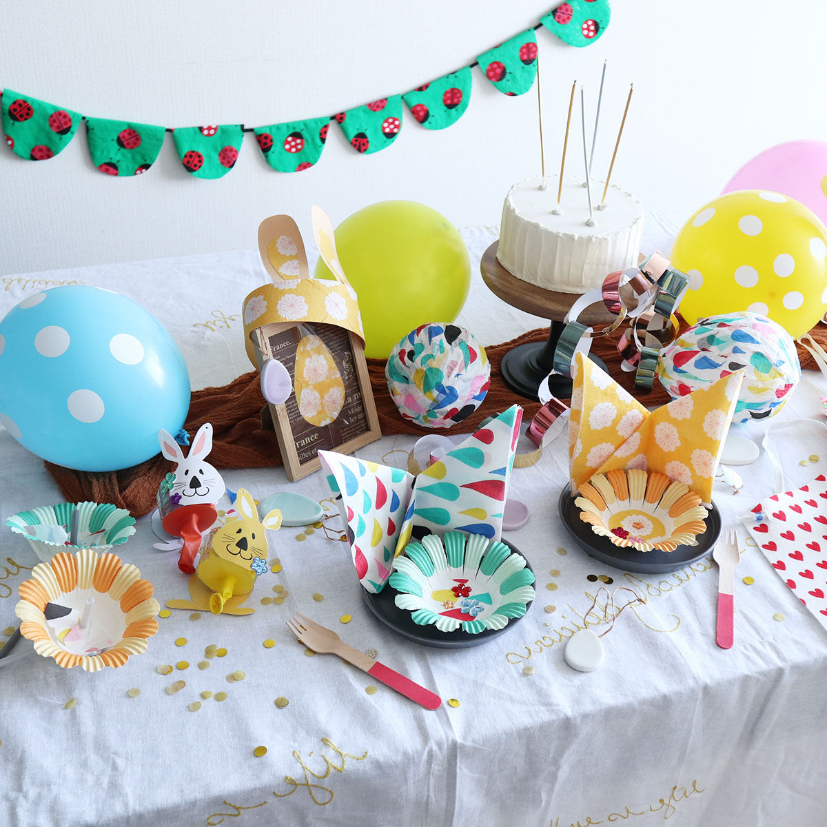 作り方ムービー付き♪8種類の遊べるおうちパーティーキット