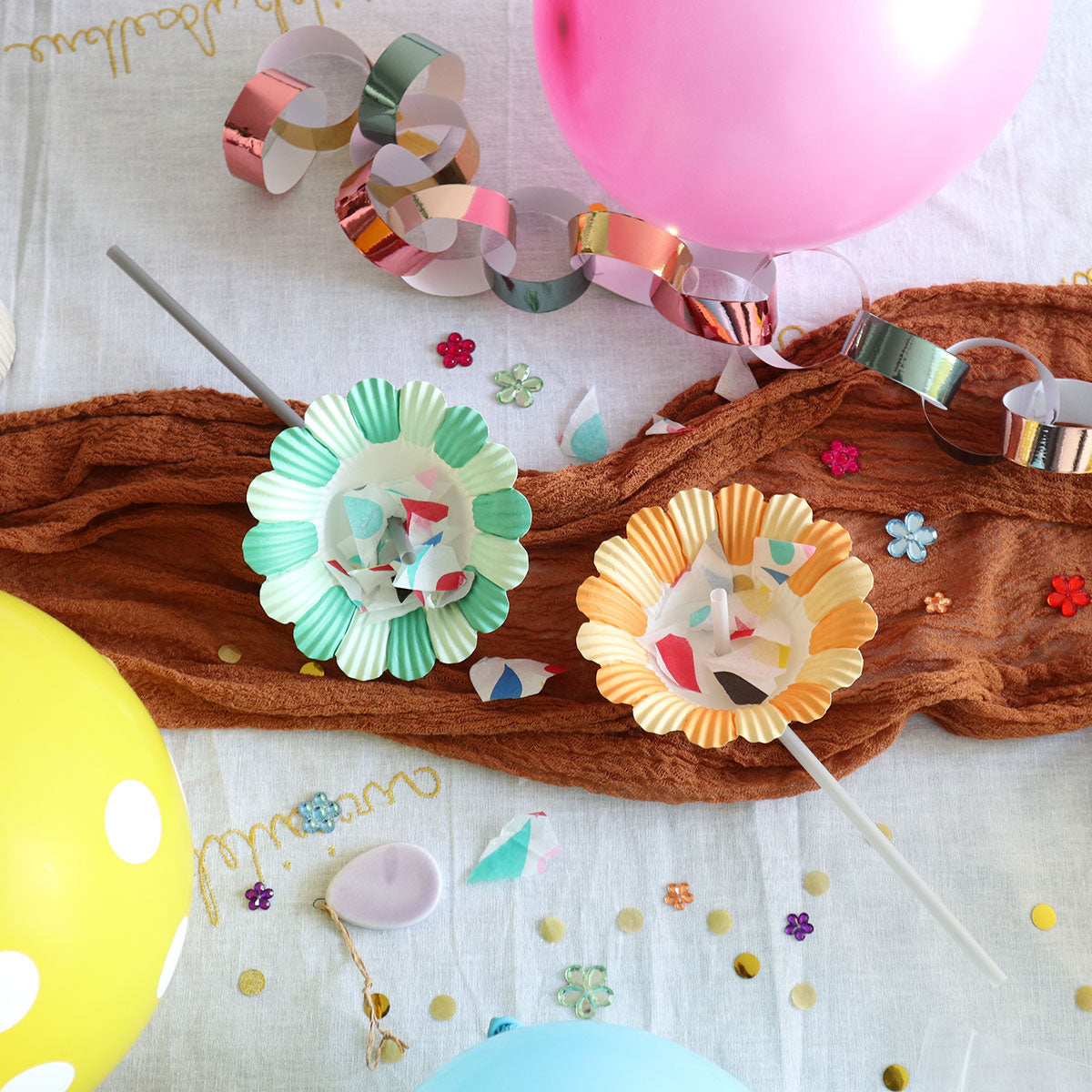 作り方ムービー付き♪8種類の遊べるおうちパーティーキット