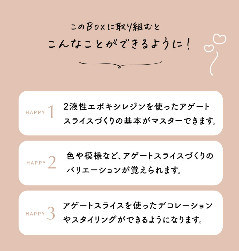 レジンで作る アゲートスライスキット【送料無料】 – Craftie Home