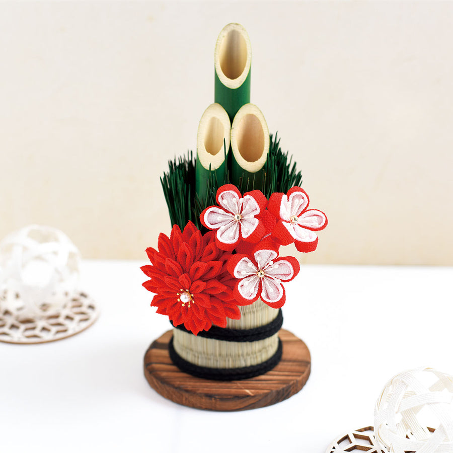 新年を彩る　つまみ細工のお正月飾り【New Yearシリーズ】