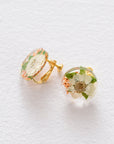 押し花を閉じ込めたヘアゴム＆ピアス【Botanicalシリーズ】