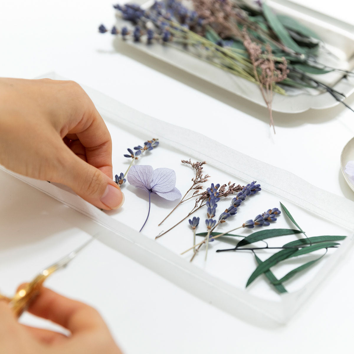 ハーブミックスの花材セット