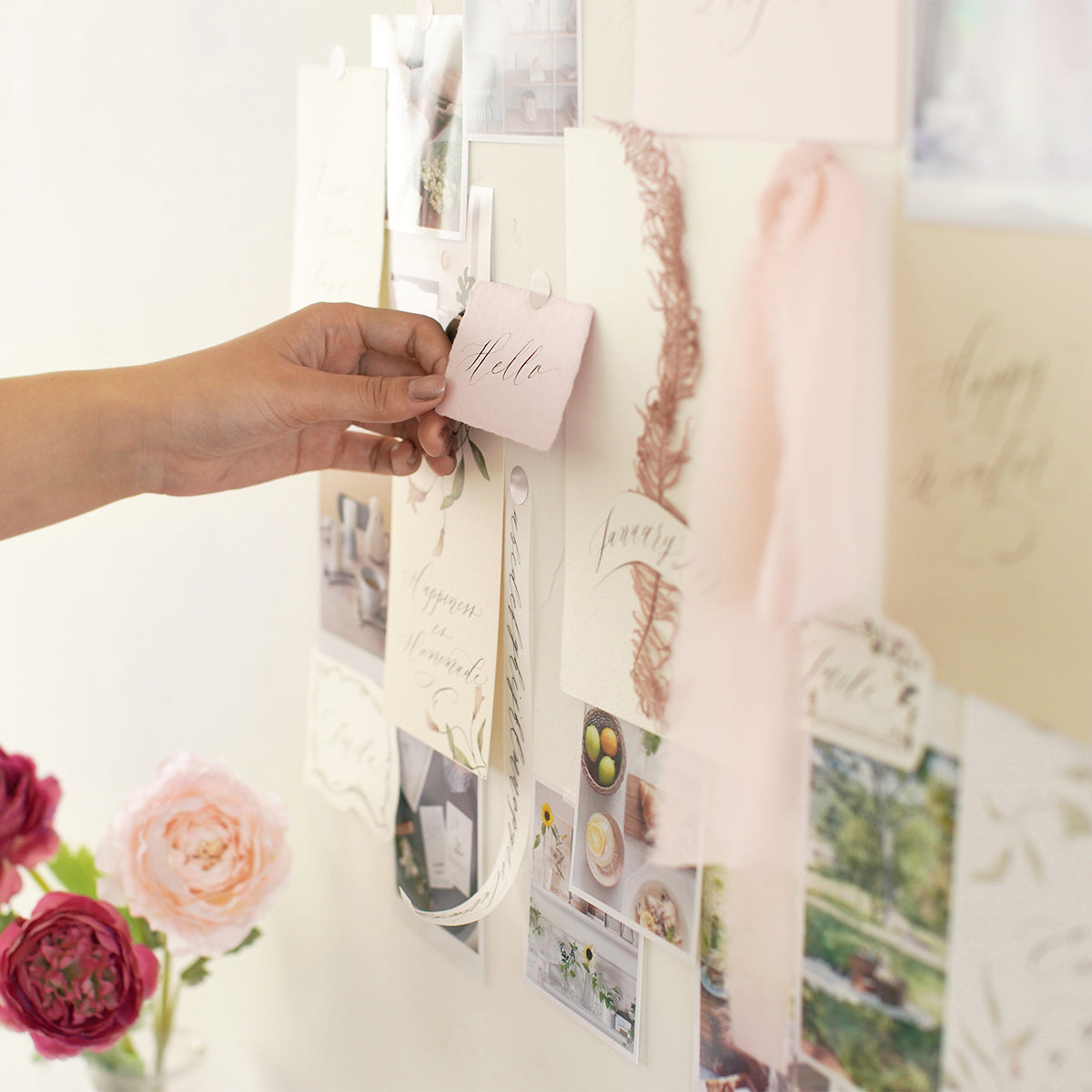 カリグラフィー 書籍と用紙、器材一式セット 手書き文字でカード・雑貨・ギフトが作れる！ カリグラフィーの基本