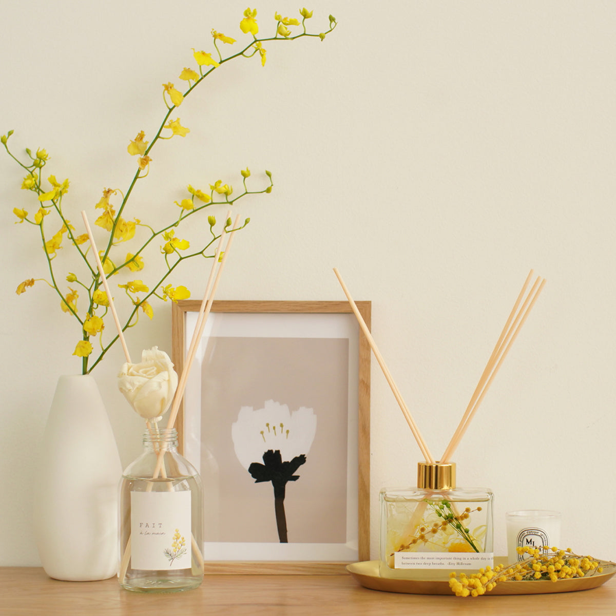 香りとお花を楽しむリードディフューザー【送料無料】 – Craftie Home