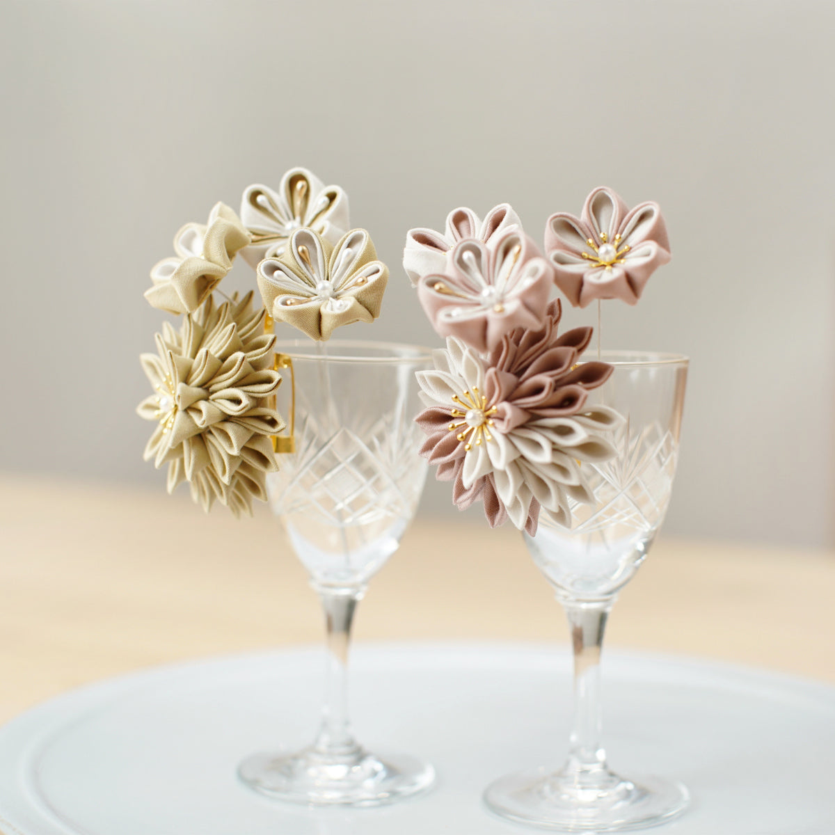 つまみ細工と水引で彩るハレの日小物キット【送料無料】 – Craftie