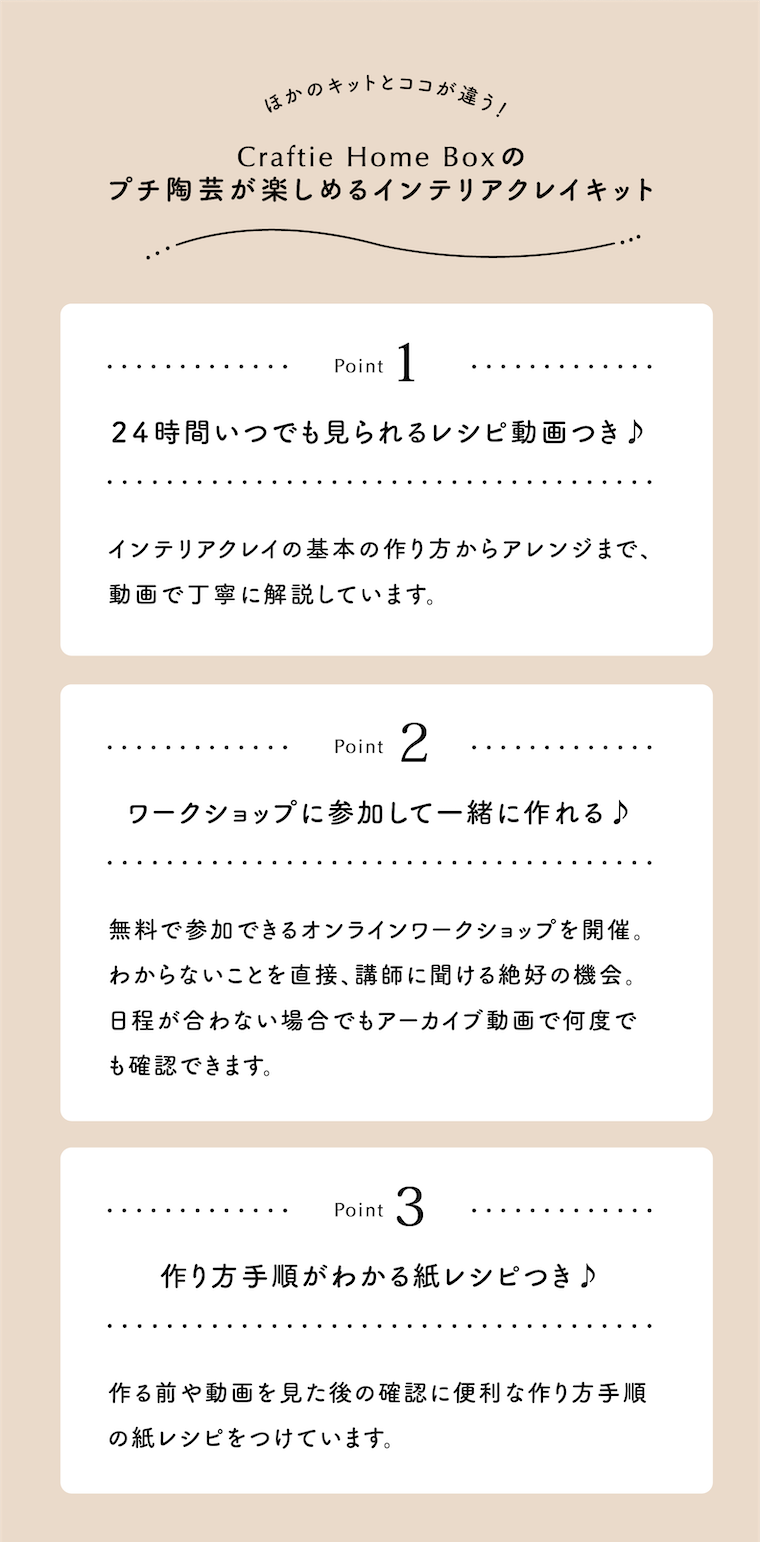 Craftie Home Box 2期生 - 毎月届くハンドメイド体験