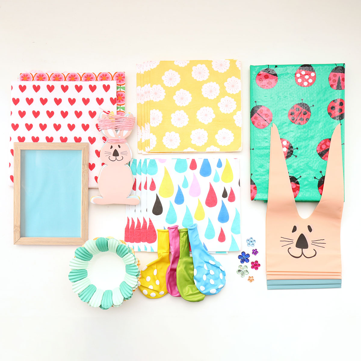 作り方ムービー付き♪8種類の遊べるおうちパーティーキット