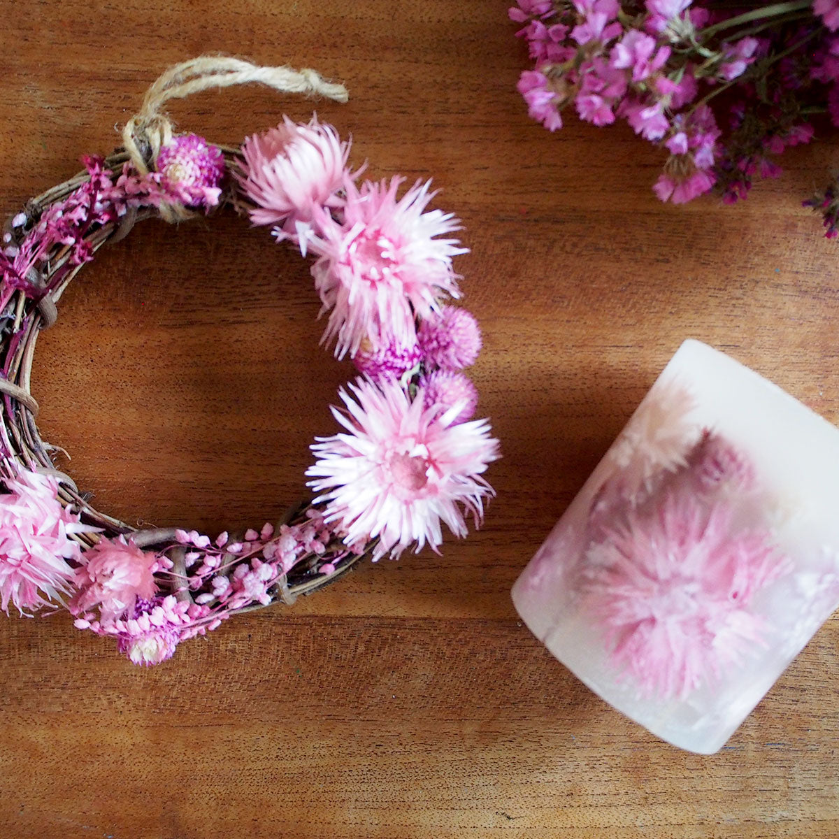花材セット ピンク  Ｎｏ．487 ピンクの花材セット – Craftie Home (クラフティホーム)